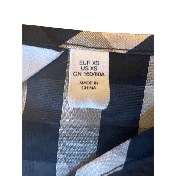 Gingham Tiered Midi Dress XS & Other Stories Anthropologie Cottage Country - Picture 4 of 6